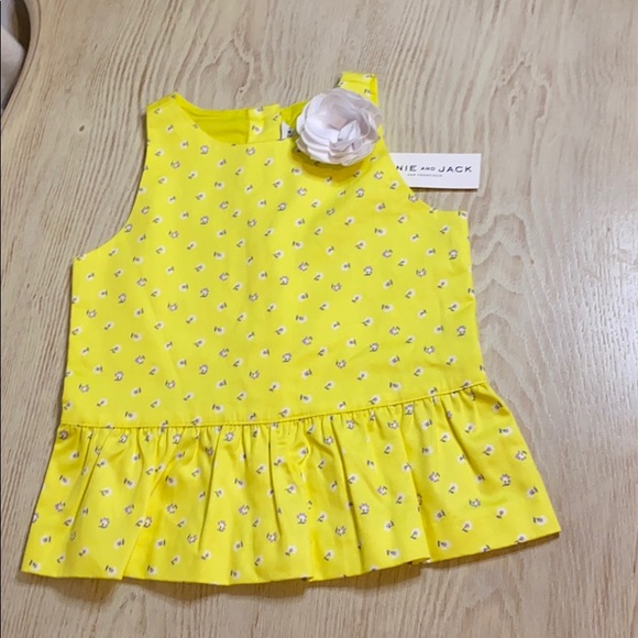 Janie and Jack Other - Janie & Jack Girls peplum top NWT Size: 4 Girls